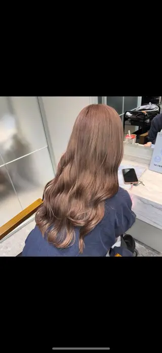 ロング カラー [渋谷美容師] 玲弥のヘアスタイル