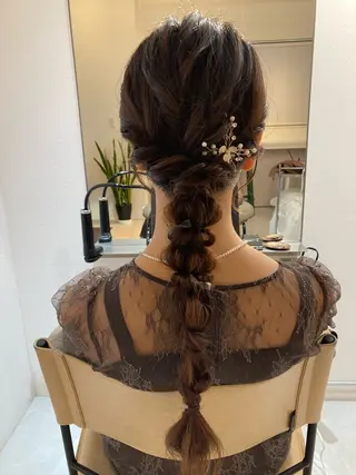 ロング ✨色持ちの良い艶 カラー✨蟹江真世のヘアスタイル