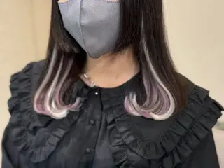 ハイトーン✨艶髪💘 💘 AYANO💘のヘアスタイル