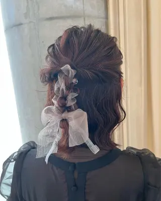 ショート ヘアアレンジ サソウ ユリエ🥥のヘアスタイル