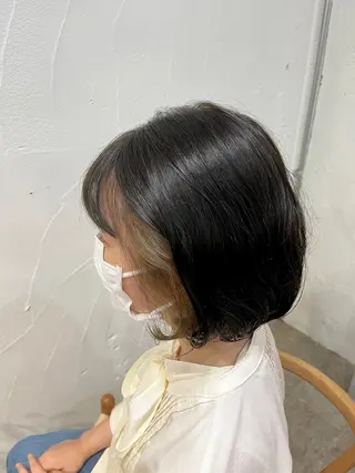ショート 小顔ショート/透明感 カラー/チサトのヘアスタイル