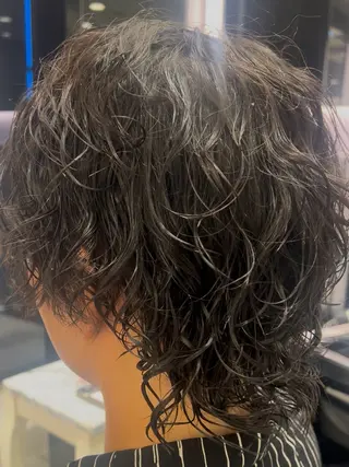 メンズ 🎸メンズ朝ラク！ パーマ特化ren🎸のヘアスタイル
