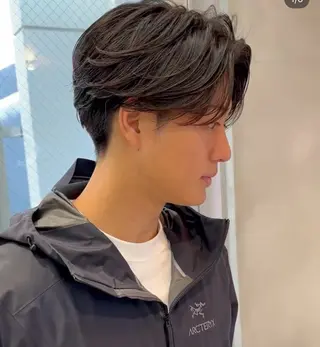 ショート メンズ 佐藤 天心のヘアスタイル
