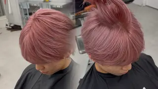 カラー メンズ エンドカラー🔥/ ♰ハイトーンカラー♰のヘアスタイル
