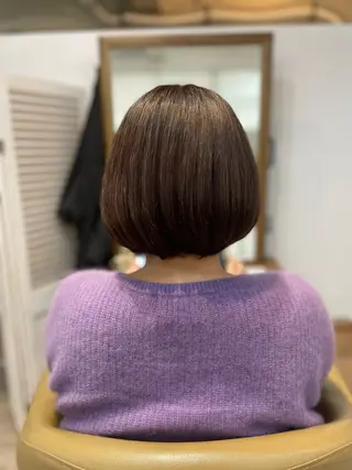 ショート 茅野 あゆ美のヘアスタイル
