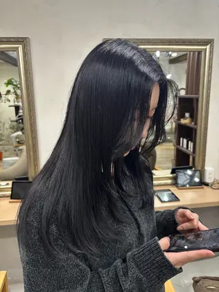 ロング カラー 透明感カラー🫧/ naluのヘアスタイル