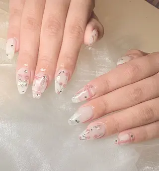 ネイル 🌙🫧CHARME (RUKA)🦋🫧のネイルデザイン