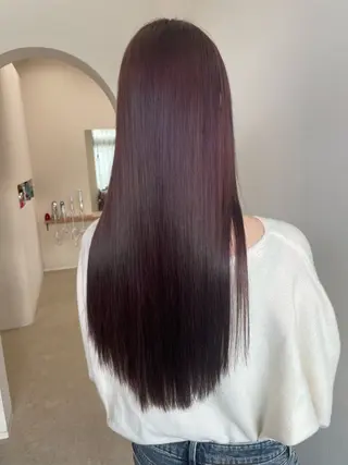 ロング 鈴木 梨瑚のヘアスタイル