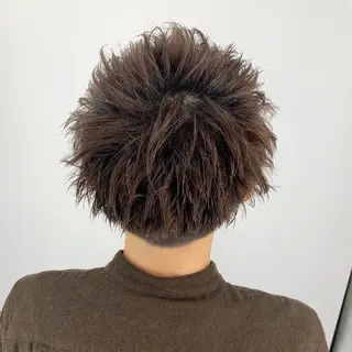 ショート メンズ 柏メンズカットパーマ NO.1タイチのヘアスタイル