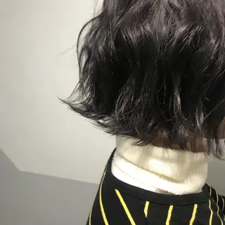 ショート Yuki☺︎パーマ レイヤーカットのヘアスタイル