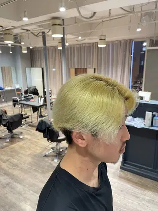 カラー メンズ 大人男子の メンズパーマのヘアスタイル