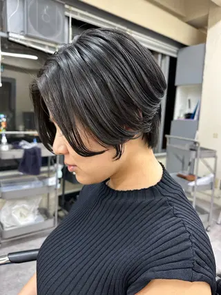 ショート メンズパーマ メンズ特化ryoのヘアスタイル