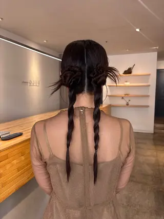 ヘアアレンジ NAVY/ Miharuのヘアスタイル