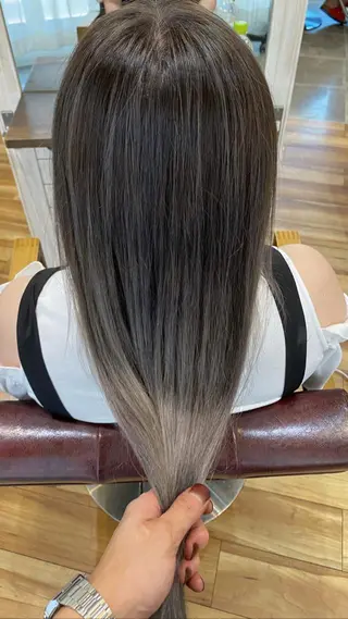 ロング 髪質改善透明感カラー /SHOGO☀️のヘアスタイル