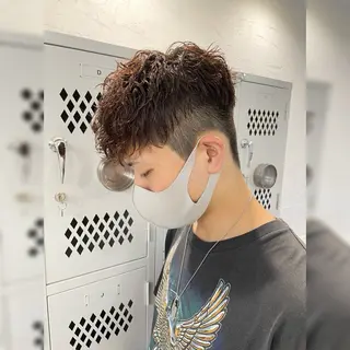 ショート パーマ メンズ お悩み解決 園田翔大のヘアスタイル