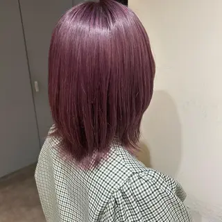 ミディアム カラー 👒oikawa kaede🍃のヘアスタイル