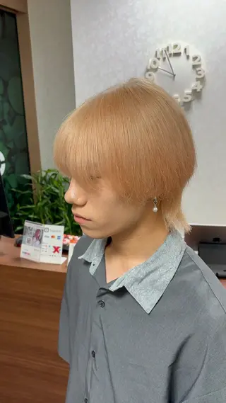 カラー メンズ 限界オタク美容師 💜Natsuki☁のヘアスタイル