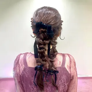 ヘアアレンジ こもも/横浜/ ヘアメ⋆.˚𖦹⋆のヘアスタイル