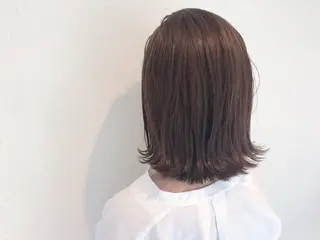 ミディアム カラー 伊藤 さやかのヘアスタイル
