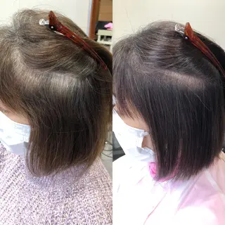ミディアム mayu ○のヘアスタイル