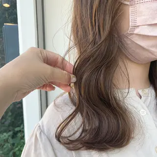 セミロング カラー MODEK's 庄内 mikuのヘアスタイル