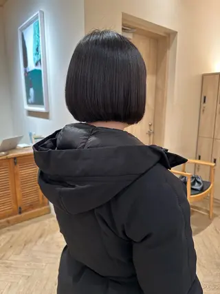 ショート 政木彩香/丸みボブ/ ショートのヘアスタイル