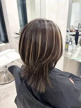 ミディアム sera 🎀ベージュのヘアスタイル