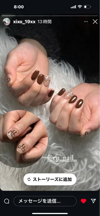 ネイル EN_NAIL 野中本店Ayakaのネイルデザイン