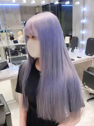 セミロング カラー パーマ ヘアアレンジ メンズ キッズ ネイル マツエク・マツパ アイブロウ ハイトーンNo.1 👩🏼NaGiSaのヘアスタイル