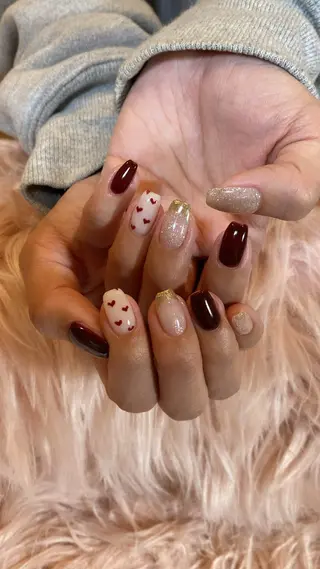 ネイル crystal ⭐︎ colorのネイルデザイン
