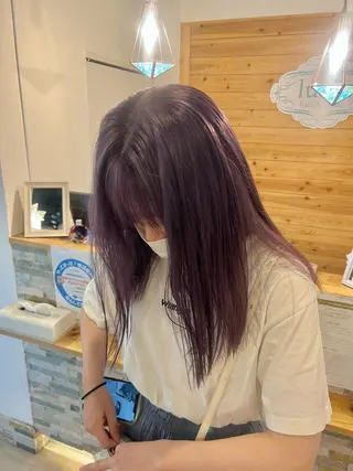 セミロング hair＆make LAMP所属・LAMP mashiroのヘアスタイル