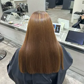 ロング カラー 小林 円香のヘアスタイル