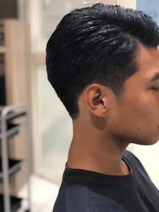 ショート メンズ ベイリコルド　アトリ 店長　宮城一真のヘアスタイル