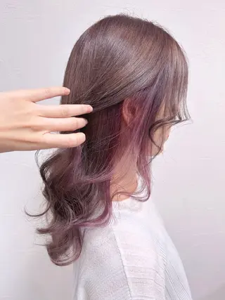 ロング カラー 🍓おかだ ゆい🍓のヘアスタイル