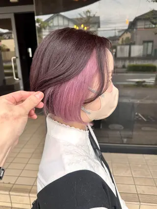 ショート タカツド ユウキのヘアスタイル