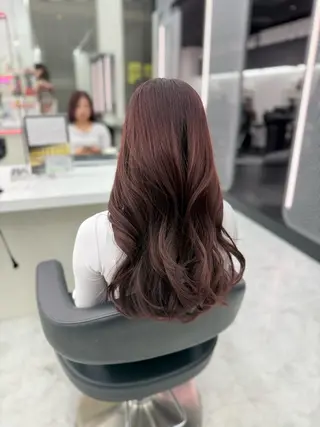 ロング カラー 🥂上品ワンホンヘア 🥂nozomiのヘアスタイル