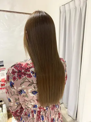 ロング 似合わせレイヤー/ 縮毛矯正🎀minaのヘアスタイル