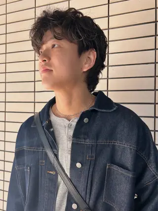 パーマ メンズ デザインパーマ/ カット/nanaのヘアスタイル
