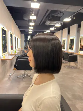 ミディアム 💖札幌カラー 指名No.1💖玲奈のヘアスタイル