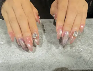 ロング メラク 難波Matsuokaのネイルデザイン