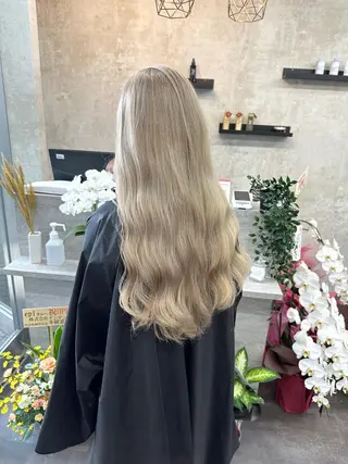 ロング カラー epi エピのヘアスタイル