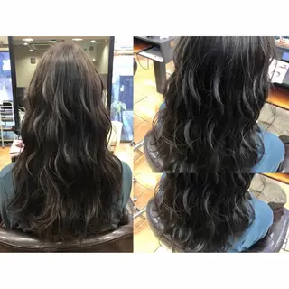 ロング ヘアアレンジ 🫧透け感⋆艶髪💎 山口アヤカのヘアスタイル