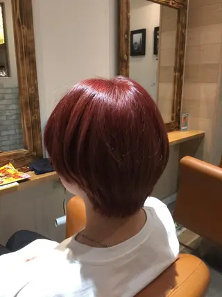 ショート カラー Minami. 🩵 再現性特化ヘアのヘアスタイル
