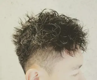 ショート パーマ メンズ 川嶋恭平/ トップスタイリスト☆のヘアスタイル