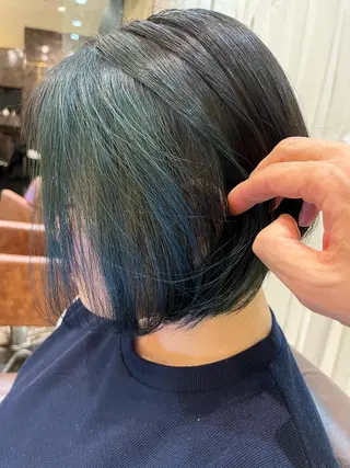 ショート LucksiMie ginza 明松のヘアスタイル