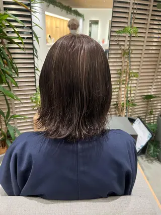 ミディアム 髪質改善/似合わせ/ 艶髪🧡‬‪田中颯士のヘアスタイル