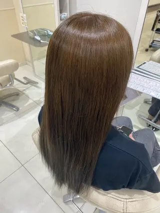 ロング カラー 中山 愛美莉のヘアスタイル