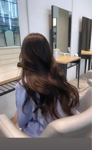 ロング 韓国ヘアメンズ・レデ ィース特化ミクのヘアスタイル