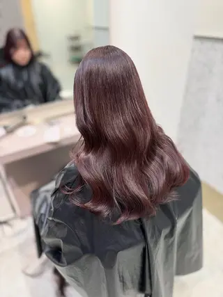 セミロング カラー ヘアアレンジ 完全💗マンツーマン marinのヘアスタイル