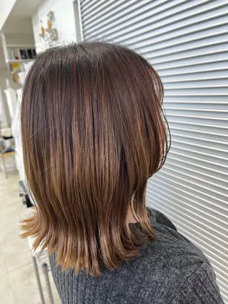 ミディアム archange 大井川のヘアスタイル